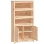 Solid pine wood sideboard 80x35x154 cm by vidaXL, Sideboards - Ref: Foro24-823519, Price: 141,09 €, Discount: %