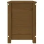 Solid pine wood storage box in honey brown color, measuring 60x32x45.5 cm. by vidaXL, Closets and storage - Ref: Foro24-82354...