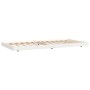 Estructura de cama madera maciza de pino blanco 100x200 cm de vidaXL, Camas y somieres - Ref: Foro24-823490, Precio: 87,60 €,...