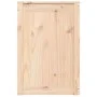 Wäschetruhe aus massivem Kiefernholz 44x44x66 cm von vidaXL, Wäschekörbe - Ref: Foro24-823564, Preis: 67,28 €, Rabatt: %
