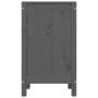 Wäschetruhe aus massivem, grauem Kiefernholz, 44 x 44 x 76 cm von vidaXL, Wäschekörbe - Ref: Foro24-823576, Preis: 65,62 €, R...