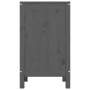 Wäschetruhe aus massivem, grauem Kiefernholz, 44 x 44 x 76 cm von vidaXL, Wäschekörbe - Ref: Foro24-823576, Preis: 65,62 €, R...