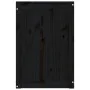 Wäschetruhe aus massivem schwarzem Kiefernholz, 44 x 44 x 66 cm von vidaXL, Wäschekörbe - Ref: Foro24-823568, Preis: 62,88 €,...
