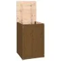 Wäschetruhe aus massivem honigbraunem Kiefernholz, 44 x 44 x 66 cm von vidaXL, Wäschekörbe - Ref: Foro24-823567, Preis: 61,52...