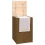 Wäschetruhe aus massivem honigbraunem Kiefernholz, 44 x 44 x 66 cm von vidaXL, Wäschekörbe - Ref: Foro24-823567, Preis: 61,52...