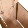 Wäschetruhe aus massivem honigbraunem Kiefernholz, 44 x 44 x 66 cm von vidaXL, Wäschekörbe - Ref: Foro24-823567, Preis: 61,52...