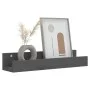 Wandregale 2 Stück massives graues Kiefernholz 50x12x9 cm von vidaXL, Regale und Regale - Ref: Foro24-823586, Preis: 23,79 €,...
