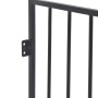 Kaminzaun für Haustiere aus schwarzem Stahl von vidaXL, Kaminschirme - Ref: Foro24-242684, Preis: 70,12 €, Rabatt: %