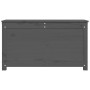 Aufbewahrungsbox aus massivem grauem Kiefernholz, 80 x 40 x 45,5 cm von vidaXL, Schränke und Lagerung - Ref: Foro24-823536, P...