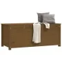 Solid pine wood storage box honey brown 110x50x45.5 cm by vidaXL, Closets and storage - Ref: Foro24-823542, Price: 143,34 €, ...