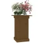 Plant support solid honey brown pine wood 40x40x60 cm by vidaXL, Pot stands - Ref: Foro24-823632, Price: 43,83 €, Discount: %