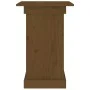 Plant support solid honey brown pine wood 40x40x60 cm by vidaXL, Pot stands - Ref: Foro24-823632, Price: 43,83 €, Discount: %