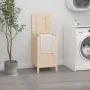 Wäschetruhe aus massivem Kiefernholz, 44 x 44 x 76 cm von vidaXL, Wäschekörbe - Ref: Foro24-823574, Preis: 69,32 €, Rabatt: %