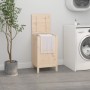 Wäschetruhe aus massivem Kiefernholz, 44 x 44 x 76 cm von vidaXL, Wäschekörbe - Ref: Foro24-823574, Preis: 70,19 €, Rabatt: %