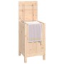 Wäschetruhe aus massivem Kiefernholz, 44 x 44 x 76 cm von vidaXL, Wäschekörbe - Ref: Foro24-823574, Preis: 70,19 €, Rabatt: %