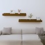 Wandregale 2 Stück honigbraunes Kiefernholz 80x12x9 cm von vidaXL, Regale und Regale - Ref: Foro24-823592, Preis: 28,18 €, Ra...