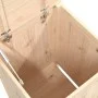 Wäschetruhe aus massivem Kiefernholz, 44 x 44 x 76 cm von vidaXL, Wäschekörbe - Ref: Foro24-823574, Preis: 69,32 €, Rabatt: %