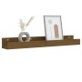 Wandregale 2 Stück honigbraunes Kiefernholz 80x12x9 cm von vidaXL, Regale und Regale - Ref: Foro24-823592, Preis: 28,18 €, Ra...