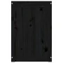 Laundry trunk solid black pine wood 88.5x44x66 cm by vidaXL, Laundry baskets - Ref: Foro24-823573, Price: 103,90 €, Discount: %