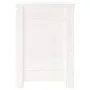 Solid white pine wood storage box 60x32x45.5 cm by vidaXL, Closets and storage - Ref: Foro24-823545, Price: 74,46 €, Discount: %