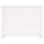 Aufbewahrungsbox aus massivem Kiefernholz weiß 60x32x45,5 cm von vidaXL, Schränke und Lagerung - Ref: Foro24-823545, Preis: 7...