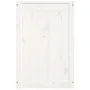 Solid white pine wood laundry trunk 44x44x66 cm by vidaXL, Laundry baskets - Ref: Foro24-823565, Price: 79,28 €, Discount: %