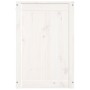 Wäschetruhe aus massivem weißem Kiefernholz, 44 x 44 x 66 cm von vidaXL, Wäschekörbe - Ref: Foro24-823565, Preis: 80,30 €, Ra...