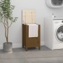 Laundry trunk solid honey brown pine wood 44x44x76 cm by vidaXL, Laundry baskets - Ref: Foro24-823577, Price: 72,19 €, Discou...