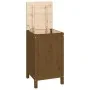 Wäschetruhe aus massivem honigbraunem Kiefernholz, 44 x 44 x 76 cm von vidaXL, Wäschekörbe - Ref: Foro24-823577, Preis: 71,52...
