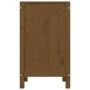 Wäschetruhe aus massivem honigbraunem Kiefernholz, 44 x 44 x 76 cm von vidaXL, Wäschekörbe - Ref: Foro24-823577, Preis: 71,52...