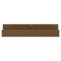 Wall shelves 2 units made of pine wood in honey brown color 50x12x9 cm by vidaXL, Shelves and shelves - Ref: Foro24-823587, P...
