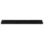 Wandregale 2 Stk. massives Kiefernholz schwarz 110x12x9 cm von vidaXL, Regale und Regale - Ref: Foro24-823598, Preis: 38,16 €...