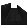 Estantes de pared 2 uds madera maciza de pino negro 110x12x9 cm de vidaXL, Estantes y estanterías - Ref: Foro24-823598, Preci...