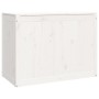 Wäschetruhe aus massivem Kiefernholz weiß 88,5x44x66 cm von vidaXL, Wäschekörbe - Ref: Foro24-823570, Preis: 130,61 €, Rabatt: %