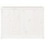 Wäschetruhe aus massivem Kiefernholz weiß 88,5x44x66 cm von vidaXL, Wäschekörbe - Ref: Foro24-823570, Preis: 130,61 €, Rabatt: %