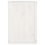 Solid white pine laundry chest 88.5x44x66 cm by vidaXL, Laundry baskets - Ref: Foro24-823570, Price: 129,22 €, Discount: %