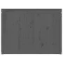 Laundry trunk solid gray pine wood 88.5x44x66 cm by vidaXL, Laundry baskets - Ref: Foro24-823571, Price: 126,52 €, Discount: %