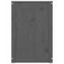 Wäschetruhe aus massivem, grauem Kiefernholz, 88,5 x 44 x 66 cm von vidaXL, Wäschekörbe - Ref: Foro24-823571, Preis: 127,91 €...