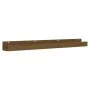 Wandregale 2 Stück honigbraunes Kiefernholz 110x12x9 cm von vidaXL, Regale und Regale - Ref: Foro24-823597, Preis: 36,17 €, R...