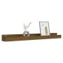 Wandregale 2 Stück honigbraunes Kiefernholz 110x12x9 cm von vidaXL, Regale und Regale - Ref: Foro24-823597, Preis: 36,17 €, R...