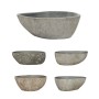 Lavabo ovalado piedra de río (37-46)x(29-36) cm de vidaXL, Lavabos - Ref: Foro24-242667, Precio: 90,31 €, Descuento: %