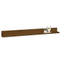 Wandregale 2 Stück honigbraunes Kiefernholz 110x11x9 cm von vidaXL, Regale und Regale - Ref: Foro24-823612, Preis: 29,35 €, R...