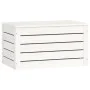 Solid white pine storage box 59.5x36.5x33 cm by vidaXL, Closets and storage - Ref: Foro24-823615, Price: 60,37 €, Discount: %