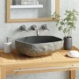 Ovales Flusssteinwaschbecken 45-53 cm von vidaXL, Sinkt - Ref: Foro24-242668, Preis: 139,72 €, Rabatt: %