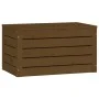 Solid pine wood storage box in honey brown color, 59.5x36.5x33 cm by vidaXL, Closets and storage - Ref: Foro24-823617, Price:...