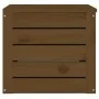 Solid pine wood storage box in honey brown color, 59.5x36.5x33 cm by vidaXL, Closets and storage - Ref: Foro24-823617, Price:...