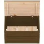Solid pine wood storage box in honey brown color, 59.5x36.5x33 cm by vidaXL, Closets and storage - Ref: Foro24-823617, Price:...