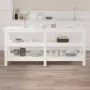Solid white pine wood workbench 181x50x80 cm by vidaXL, Work tables - Ref: Foro24-823655, Price: 212,02 €, Discount: %
