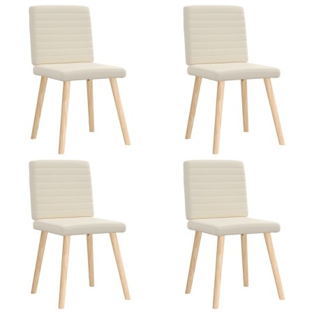 Sillas de comedor 4 unidades lino