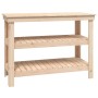 Werkbank aus massivem Kiefernholz, 110,5 x 50 x 80 cm von vidaXL, Arbeitstische - Ref: Foro24-823644, Preis: 117,35 €, Rabatt: %